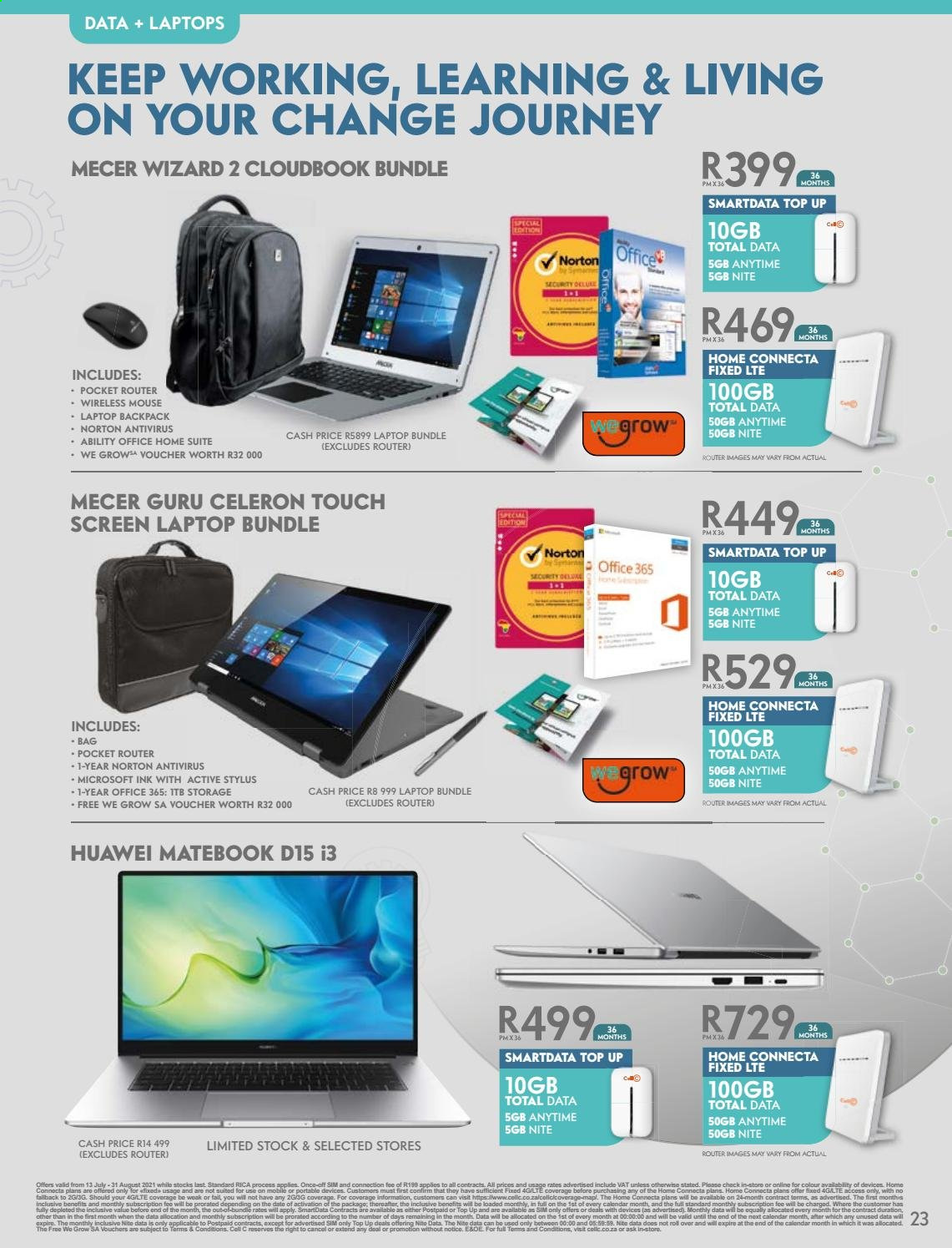 Cell C specials - 13/07/2021 - 31/08/2021. Page 23