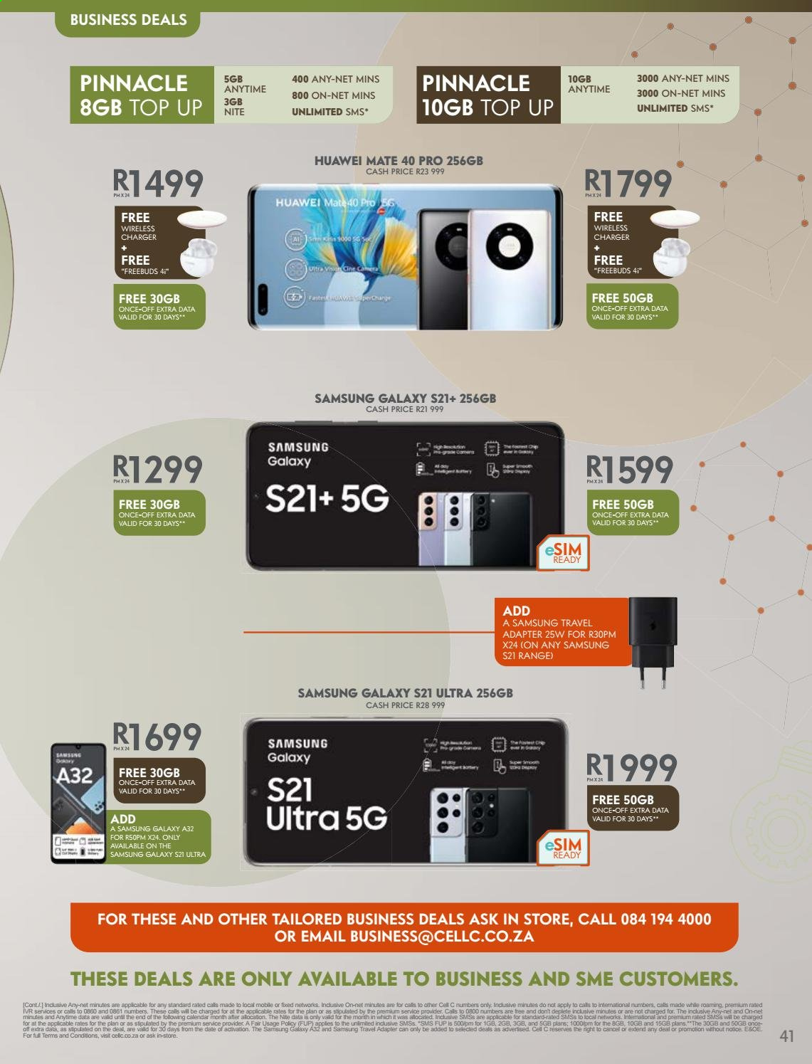 Cell C specials - 13/07/2021 - 31/08/2021. Page 41