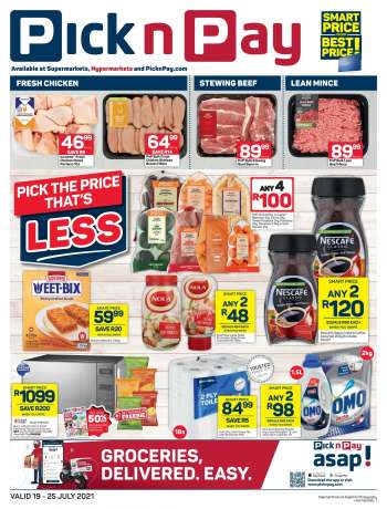 Pick n Pay catalogue  - 07.19.2021 - 07.25.2021.