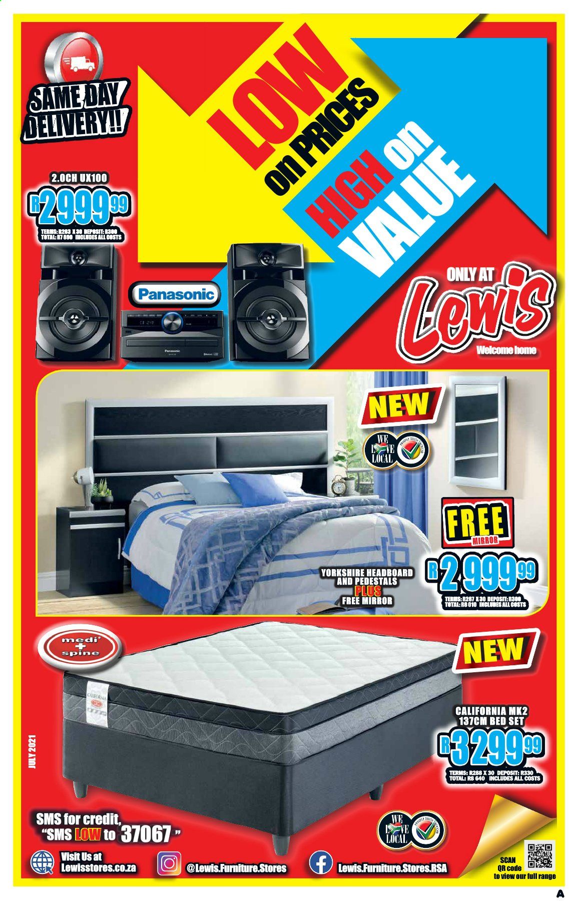 Lewis specials - 19/07/2021 - 22/08/2021. Page 1