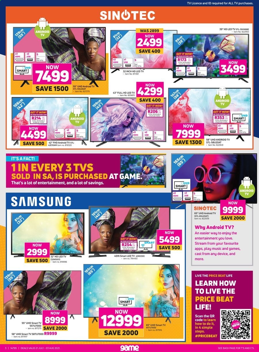 Game specials - 21/07/2021 - 03/08/2021. Page 3