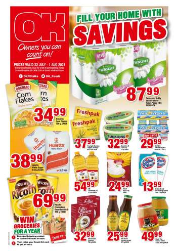 OK Foods catalogue  - 07.22.2021 - 08.01.2021.