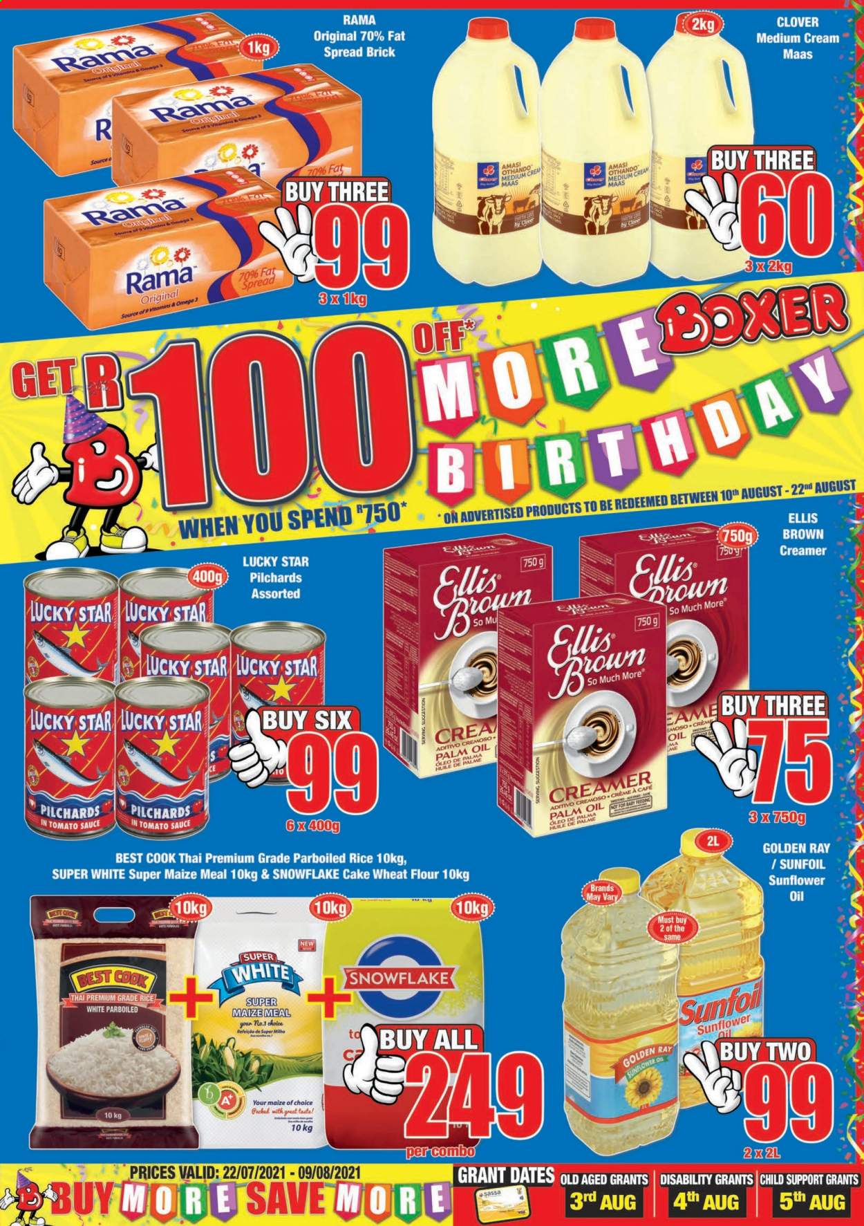 Boxer specials - 22/07/2021 - 09/08/2021. Page 1