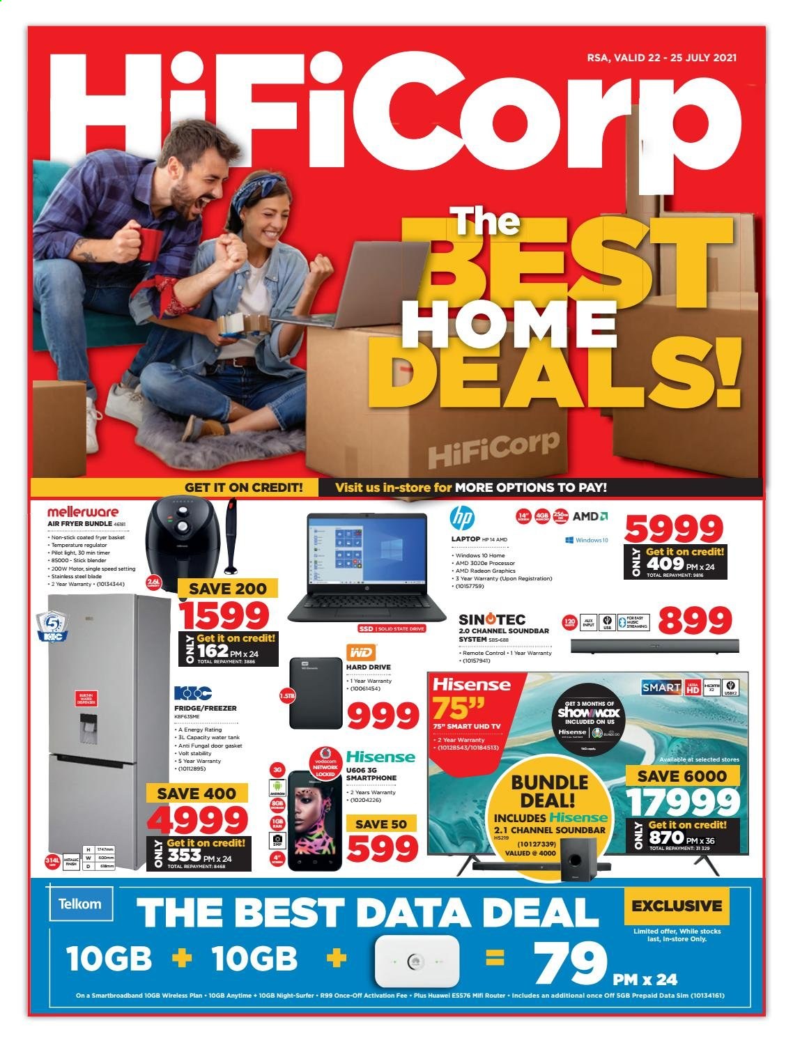 HiFi Corp specials - 22/07/2021 - 25/07/2021. Page 1