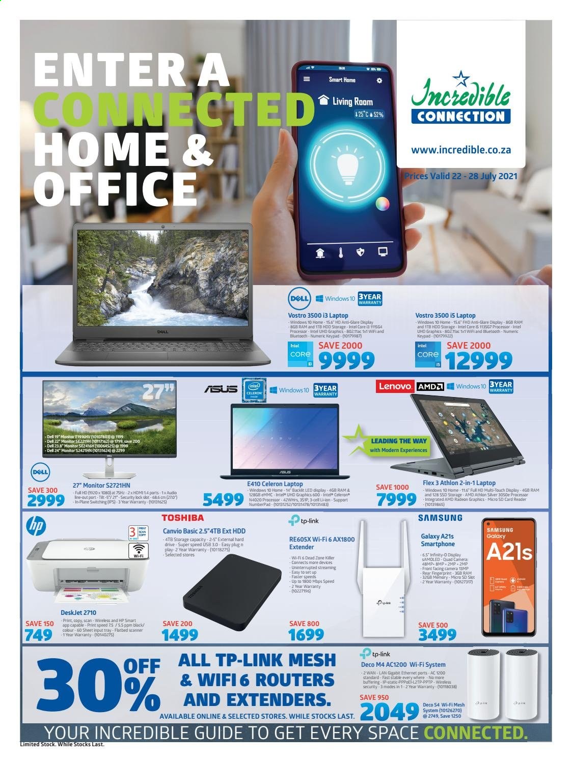 Incredible Connection specials - 22/07/2021 - 28/07/2021. Page 1