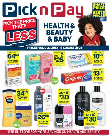 Pick n Pay catalogue  - 07.23.2021 - 08.09.2021.