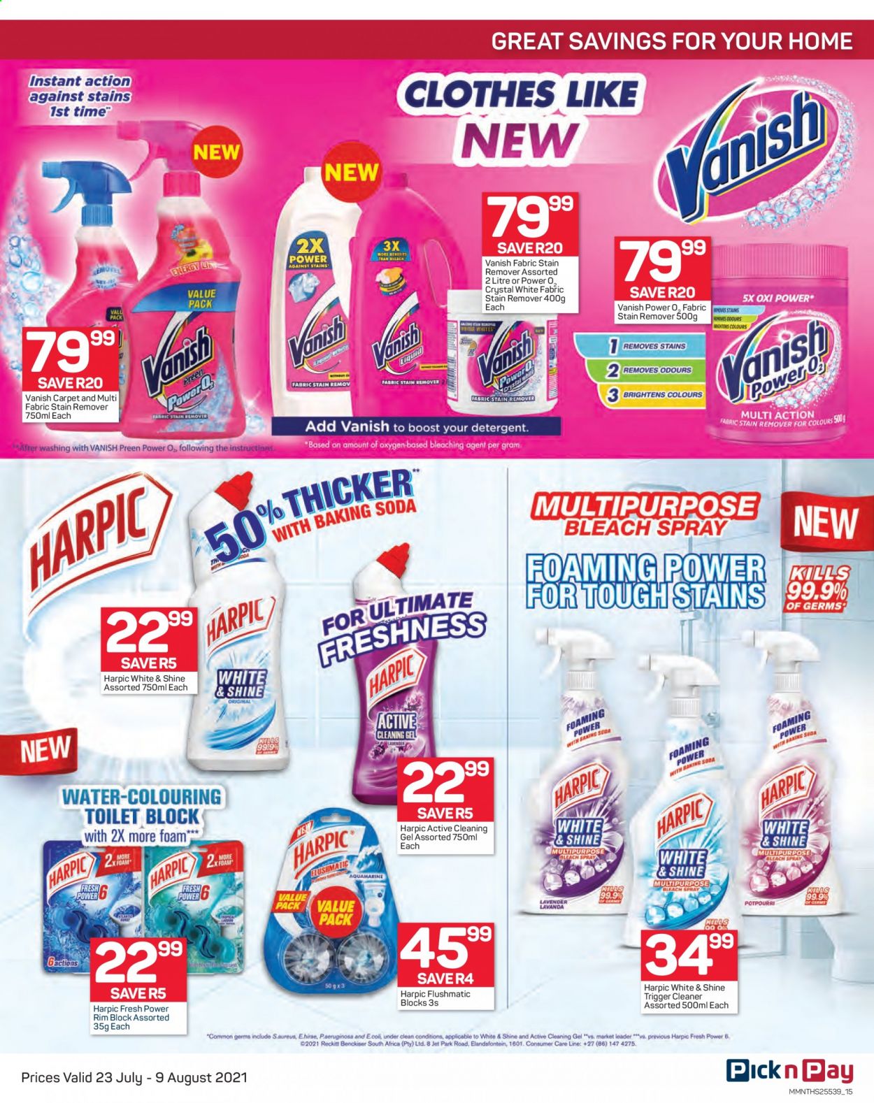 Pick n Pay specials - 23/07/2021 - 09/08/2021. Page 15
