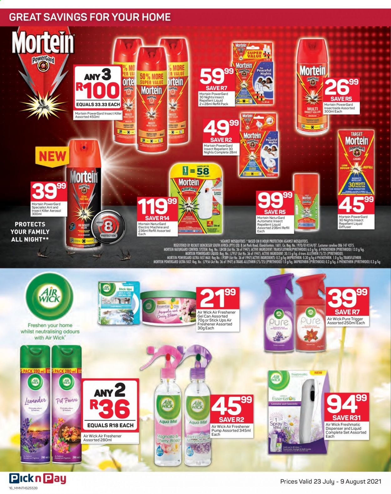 Pick n Pay specials - 23/07/2021 - 09/08/2021. Page 16
