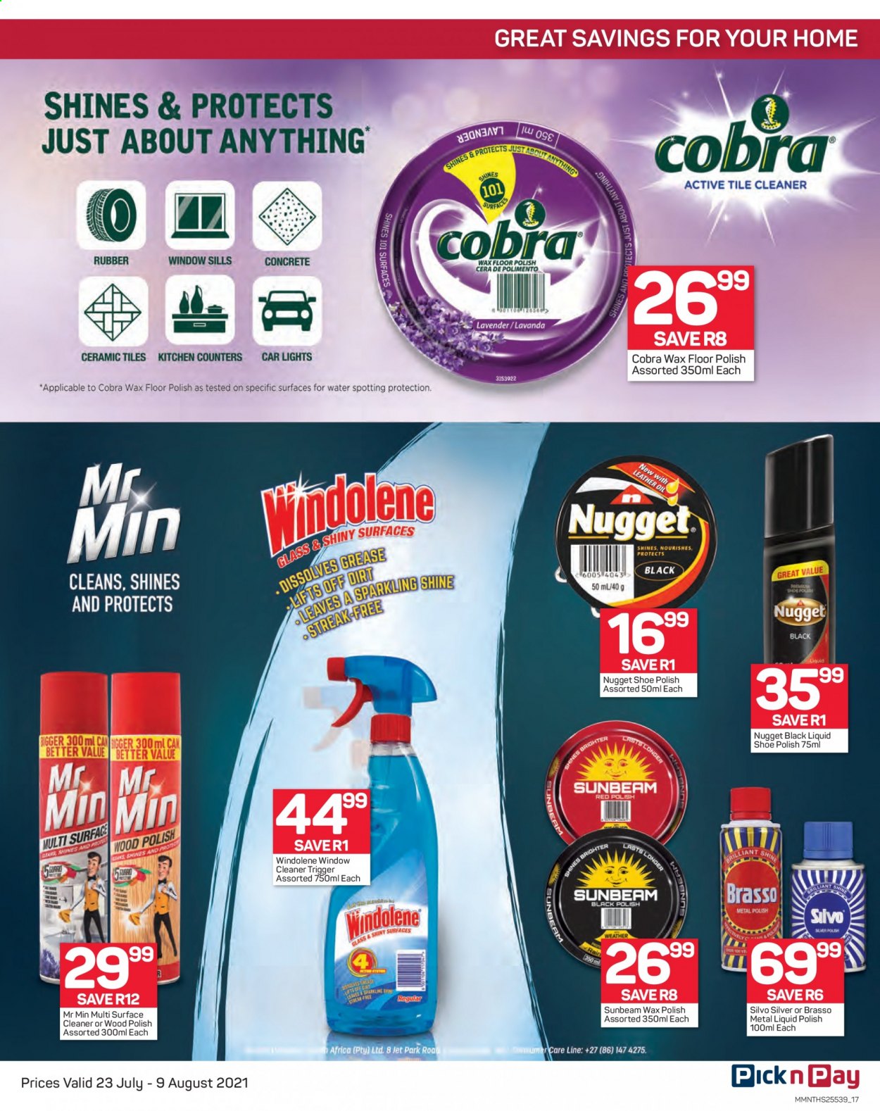 Pick n Pay specials - 23/07/2021 - 09/08/2021. Page 17
