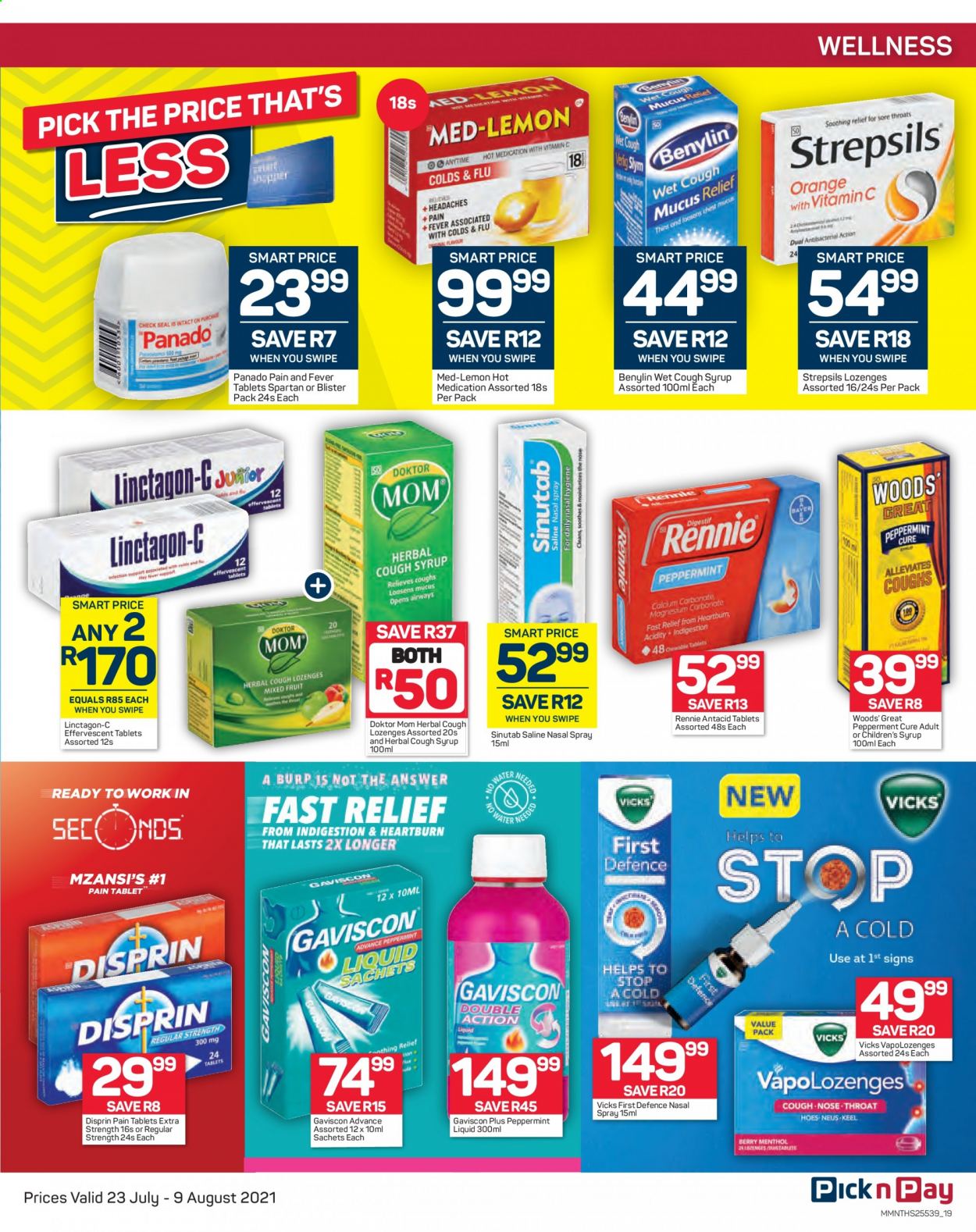 Pick n Pay specials - 23/07/2021 - 09/08/2021. Page 19