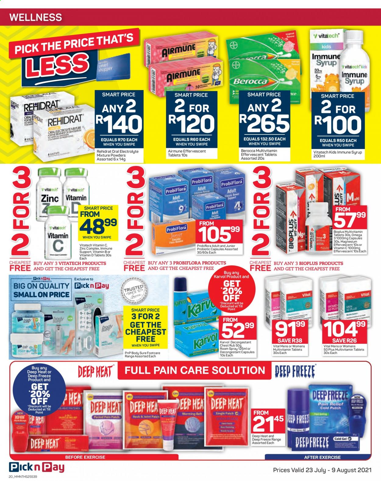 Pick n Pay specials - 23/07/2021 - 09/08/2021. Page 20
