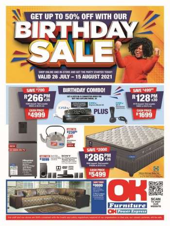 OK Furniture catalogue  - 07.26.2021 - 08.15.2021.