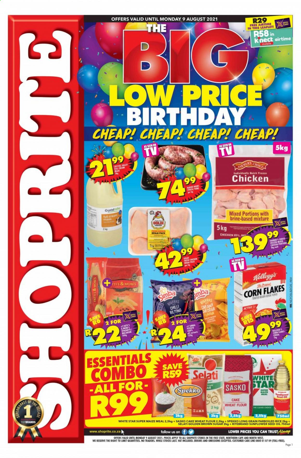 Shoprite specials - 26/07/2021 - 09/08/2021. Page 1