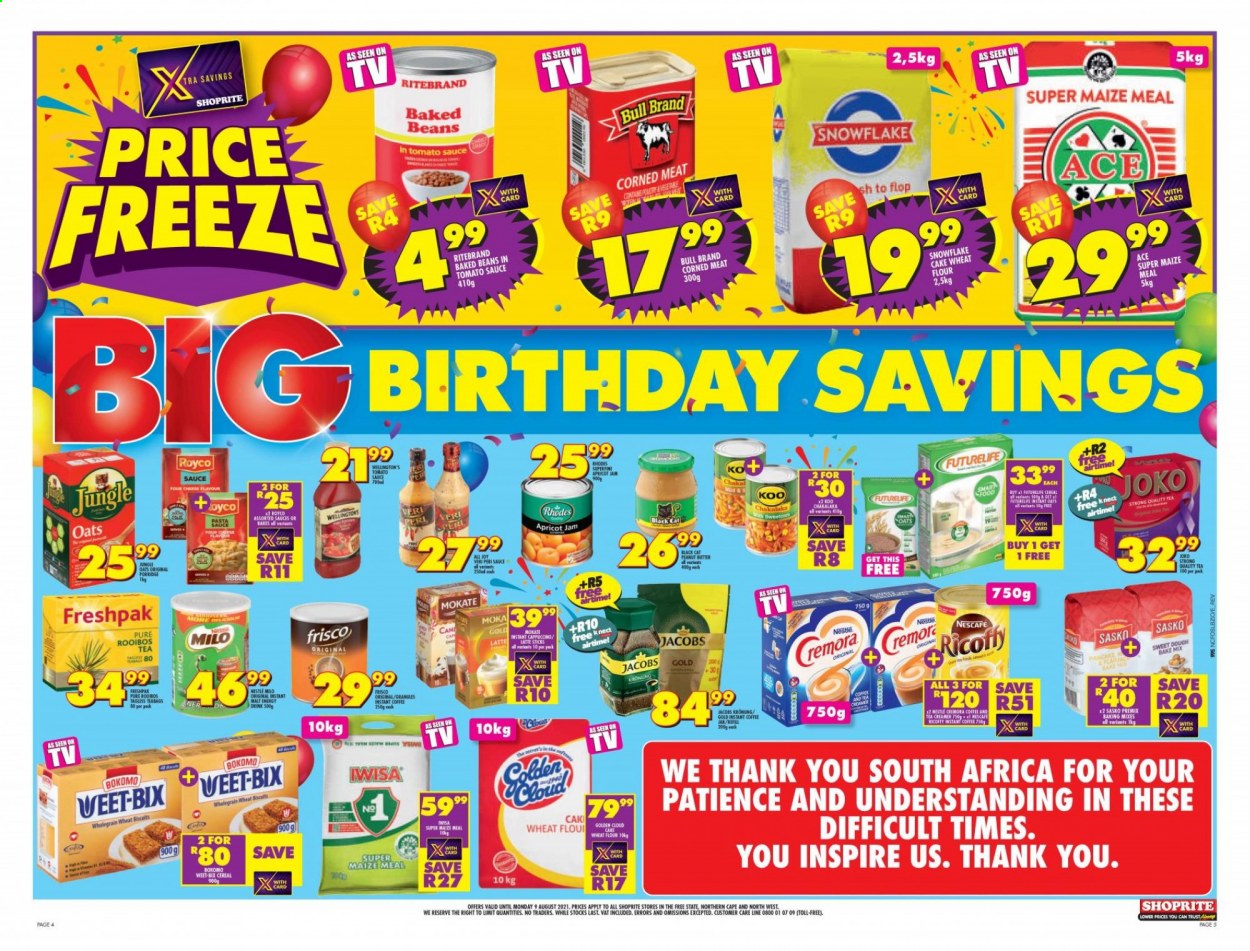 Shoprite specials - 26/07/2021 - 09/08/2021. Page 4