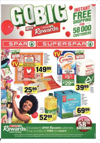 SPAR catalogue  - 07.26.2021 - 08.08.2021.