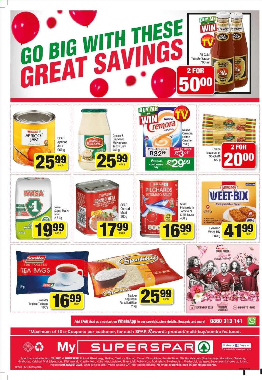 SPAR specials - 26/07/2021 - 08/08/2021. Page 16