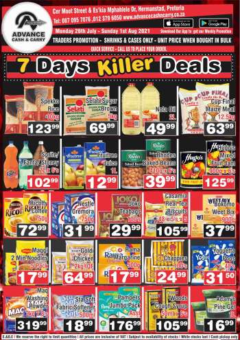 Advance Cash & Carry catalogue  - 07.26.2021 - 08.01.2021.