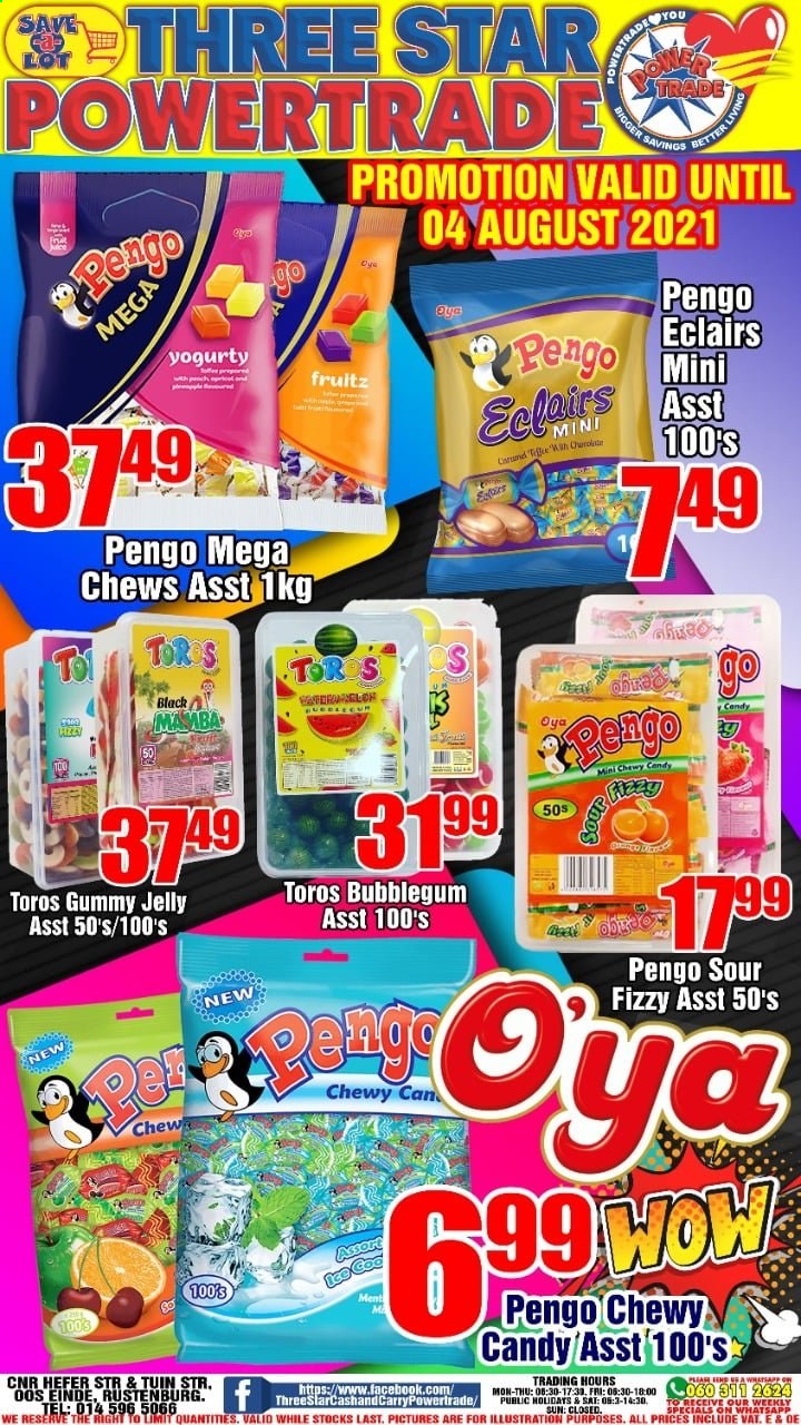 Three Star Cash and Carry specials - 26/07/2021 - 04/08/2021. Page 1