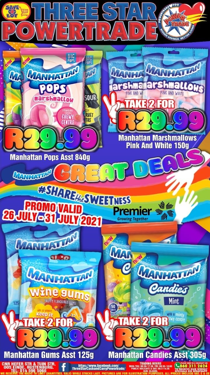 Three Star Cash and Carry specials - 26/07/2021 - 31/07/2021. Page 1