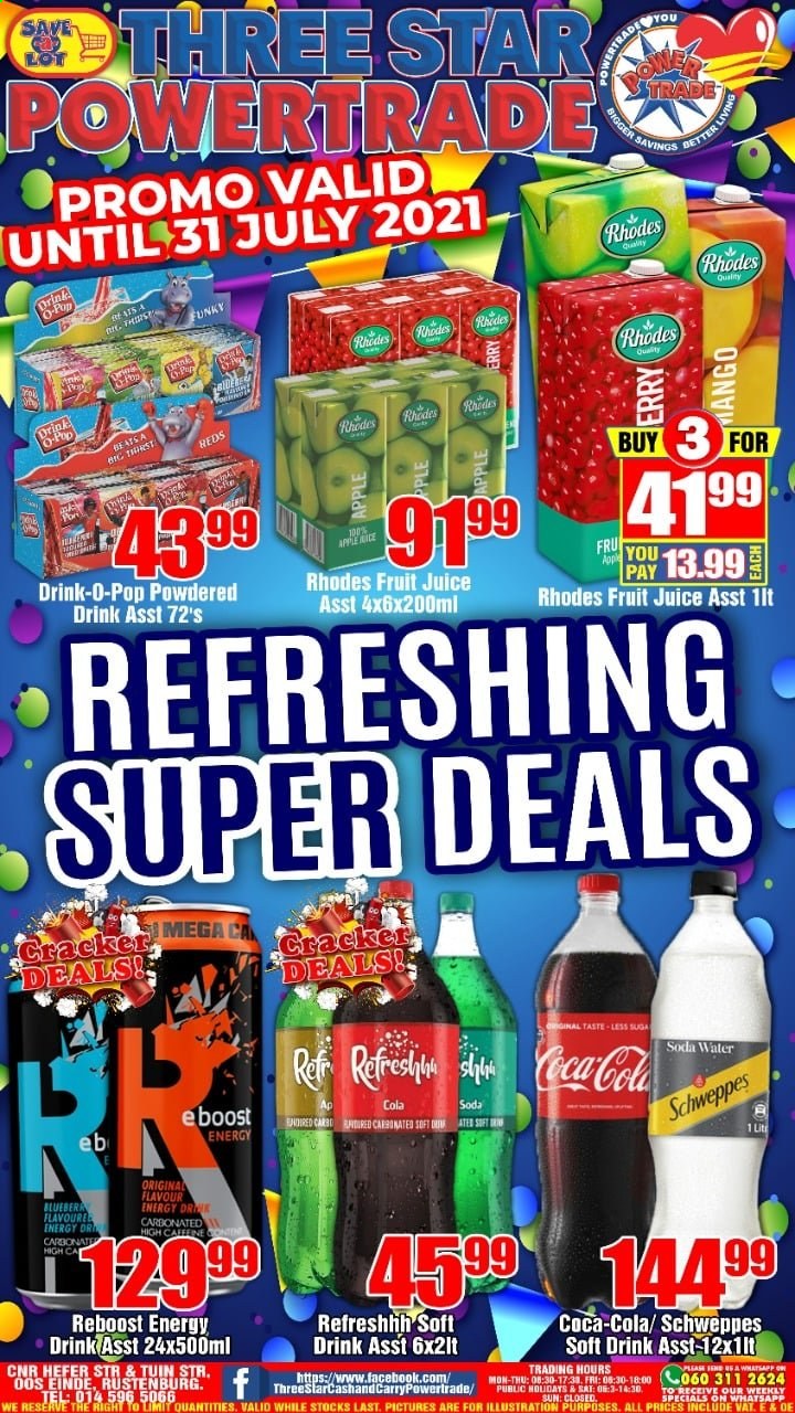 Three Star Cash and Carry specials - 26/07/2021 - 31/07/2021. Page 3