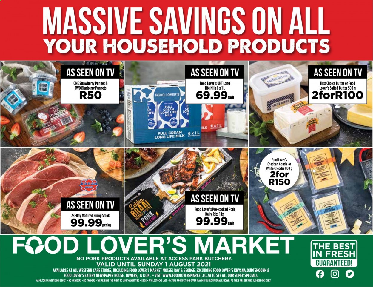 Food Lover's Market specials - 26/07/2021 - 01/08/2021. Page 1
