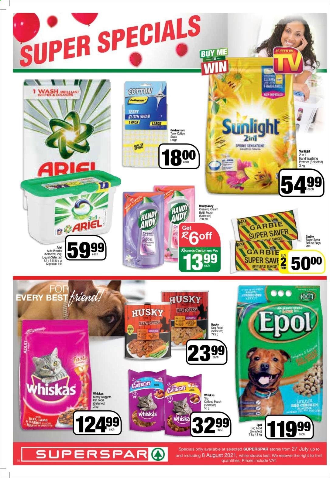 SPAR specials - 27/07/2021 - 08/08/2021. Page 10