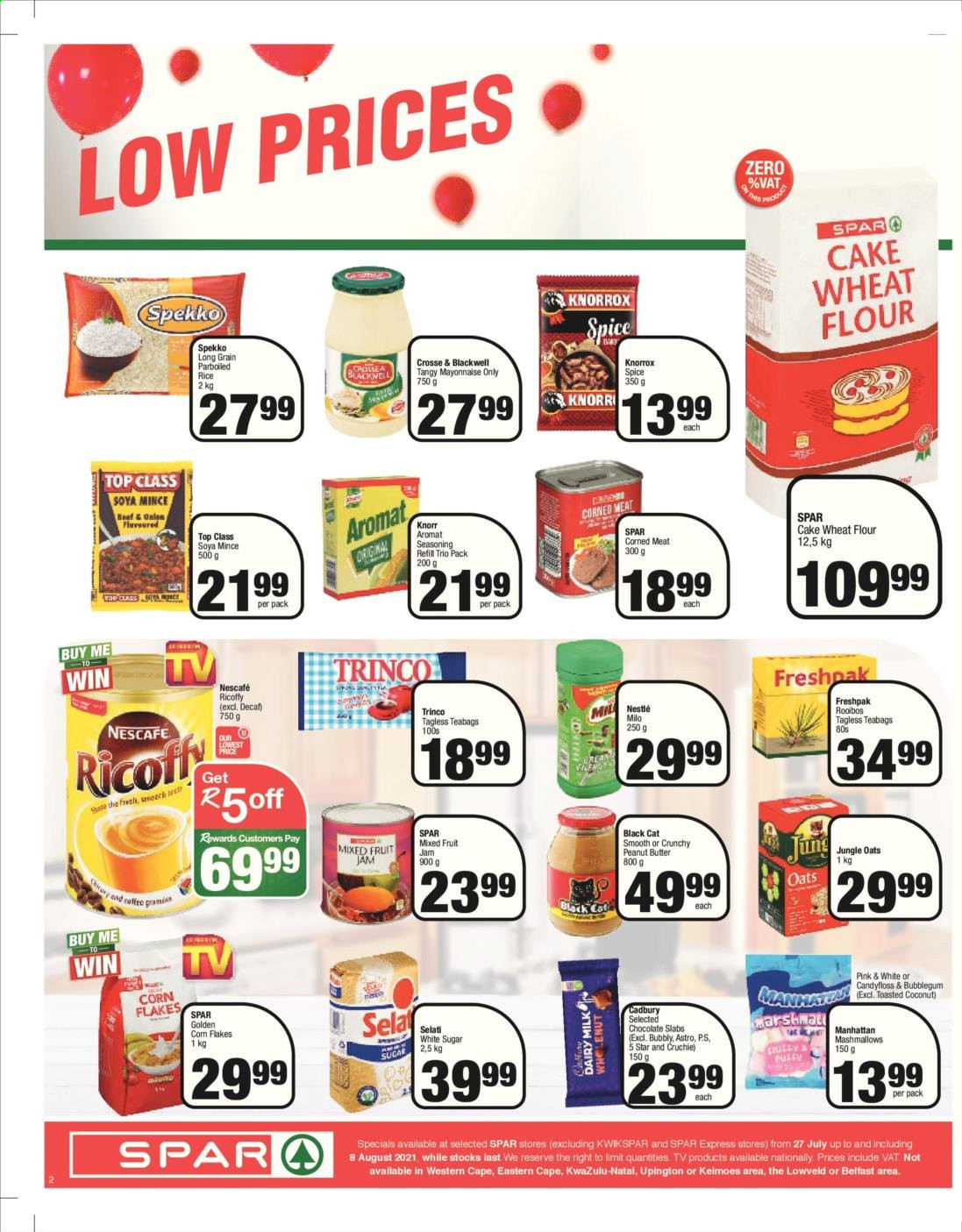 SPAR specials - 27/07/2021 - 08/08/2021. Page 2