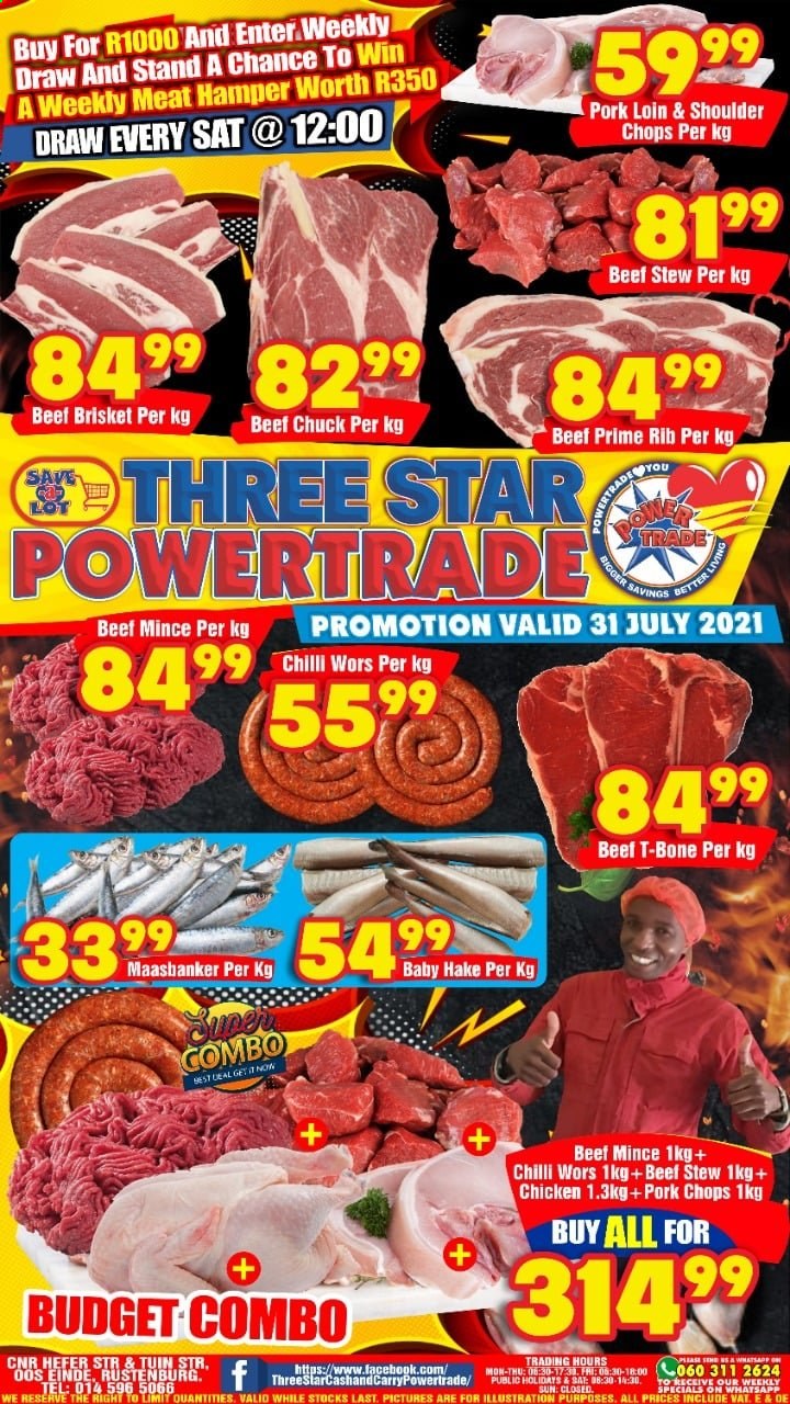 Three Star Cash and Carry specials - 27/07/2021 - 31/07/2021. Page 3