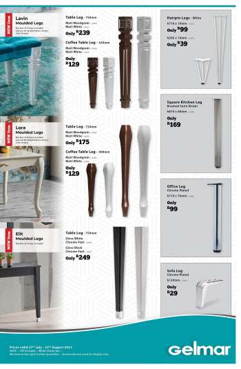 Gelmar catalogue  - 07.27.2021 - 08.22.2021.