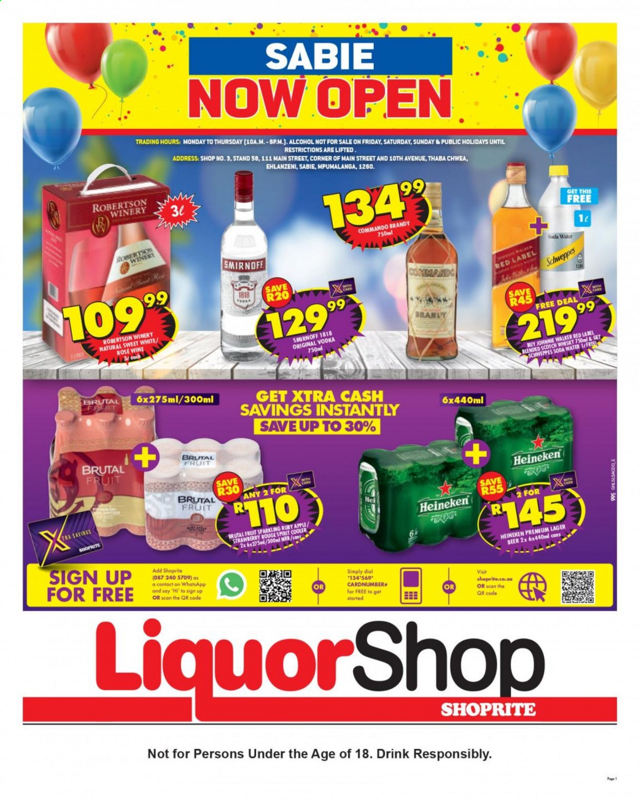 Shoprite specials - 26/07/2021 - 15/08/2021. Page 1
