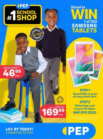 PEP Stores catalogue .