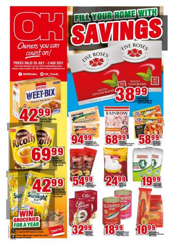 OK Foods catalogue  - 07.28.2021 - 08.03.2021.