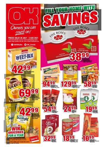 OK Foods catalogue  - 07.28.2021 - 08.03.2021.
