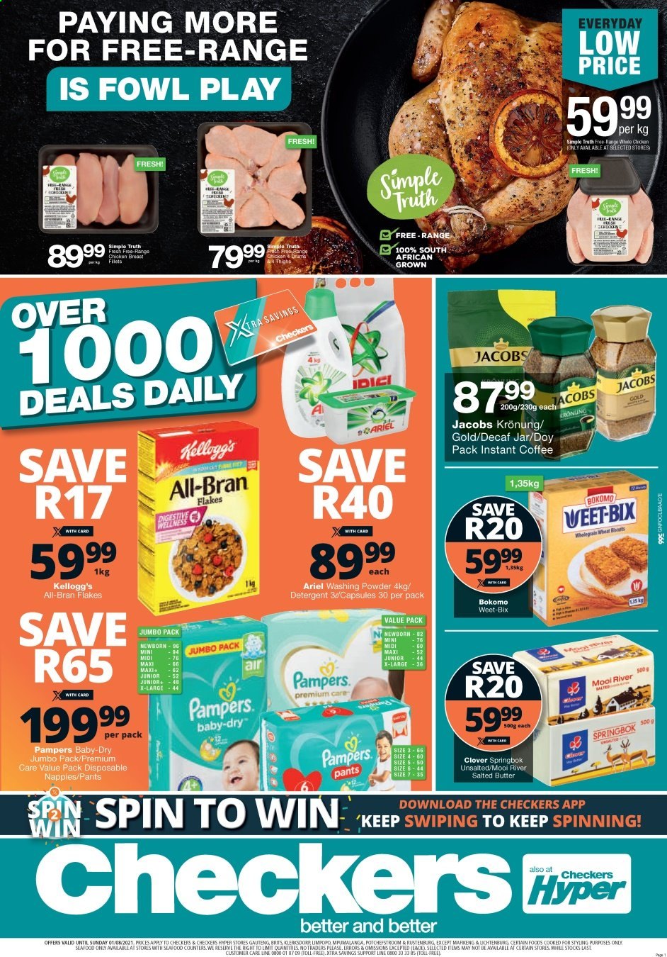 Checkers specials - 29/07/2021 - 01/08/2021. Page 1