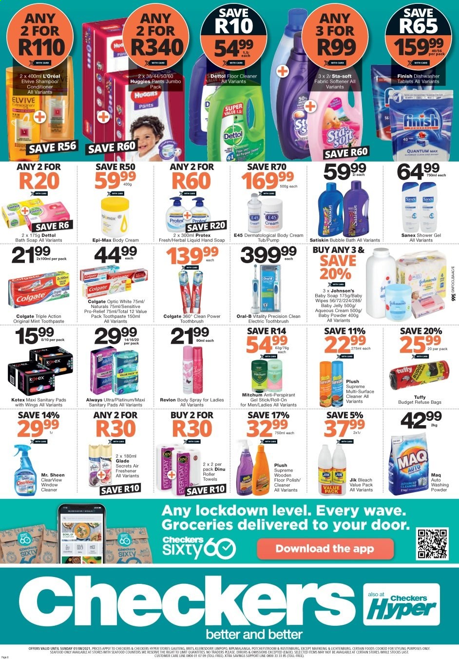 Checkers specials - 29/07/2021 - 01/08/2021. Page 8