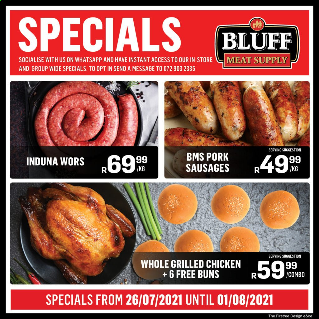 Bluff Meat Supply specials - 26/07/2021 - 01/08/2021. Page 2