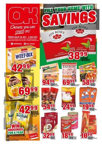 OK Foods catalogue  - 07.28.2021 - 08.03.2021.