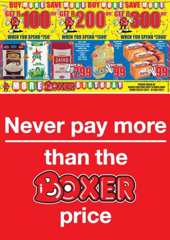 Boxer catalogue  - 07.29.2021 - 08.01.2021.