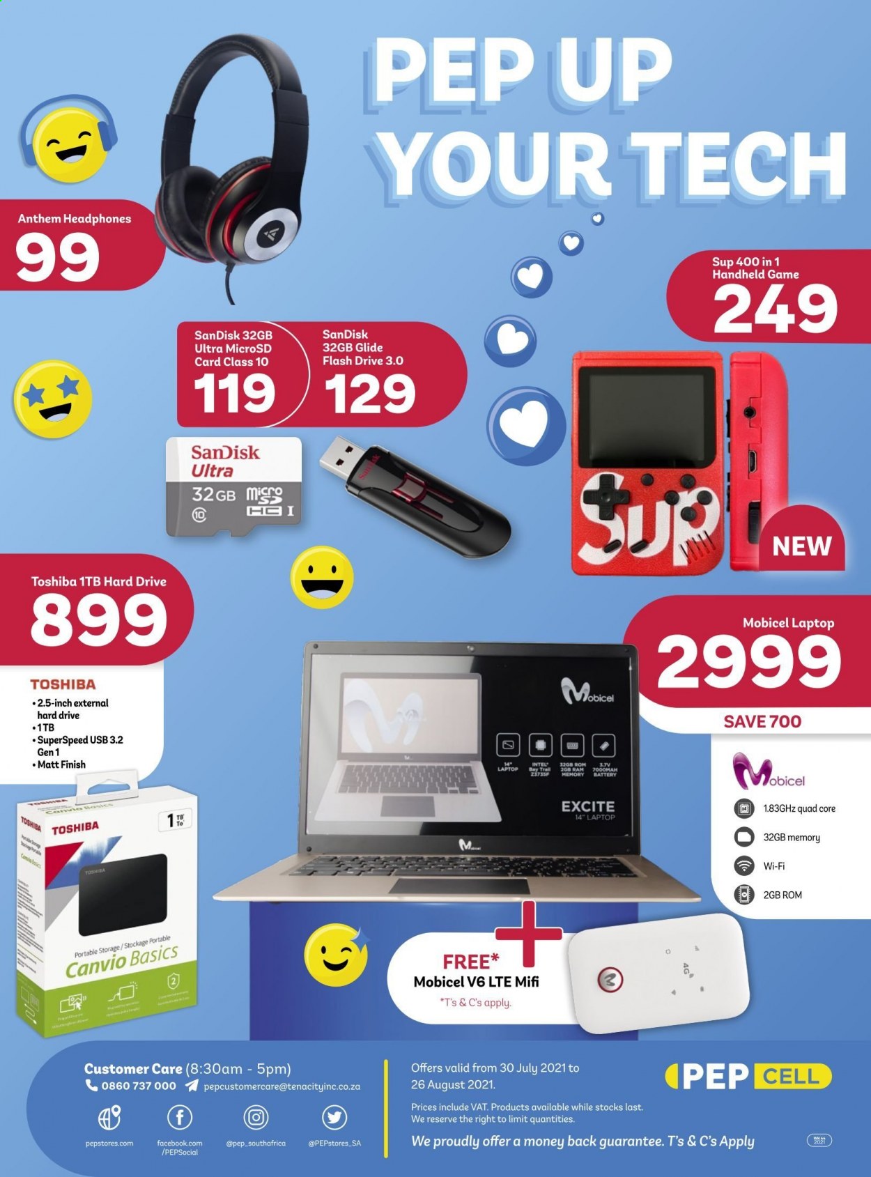 PEP CELL specials - 30/07/2021 - 26/08/2021. Page 8