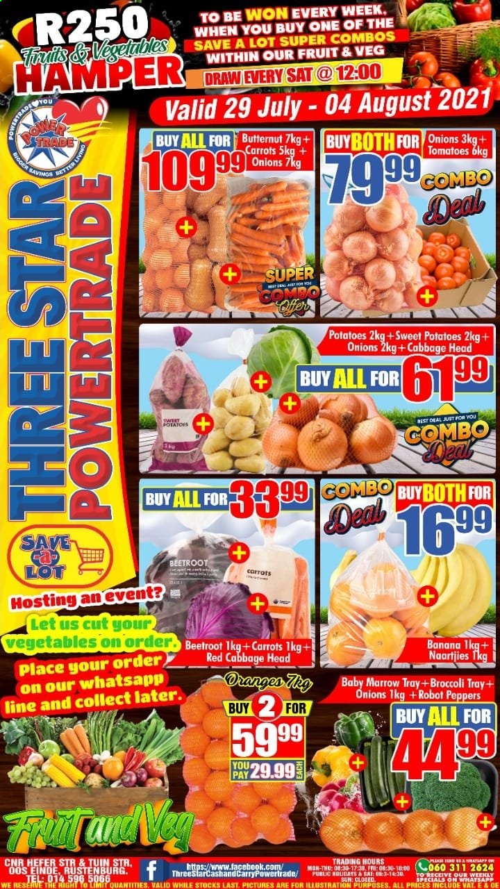 Three Star Cash and Carry specials - 29/07/2021 - 04/08/2021. Page 1