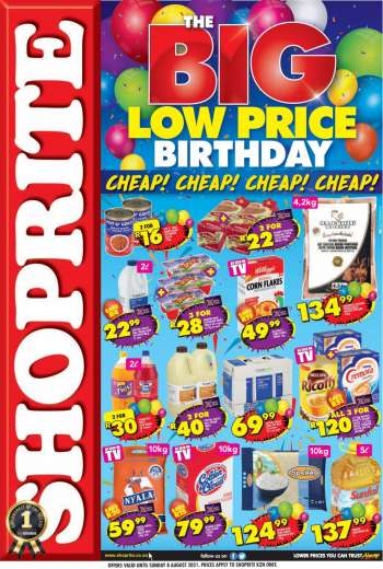 Shoprite catalogue  - 07.30.2021 - 08.08.2021.