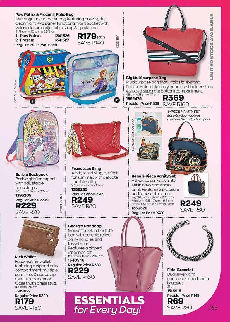 Avon specials - 01/08/2021 - 31/08/2021. Page 183