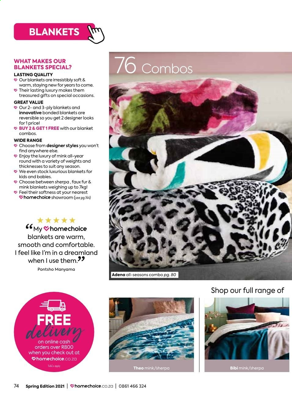 HomeChoice specials - 01/08/2021 - 30/09/2021. Page 74
