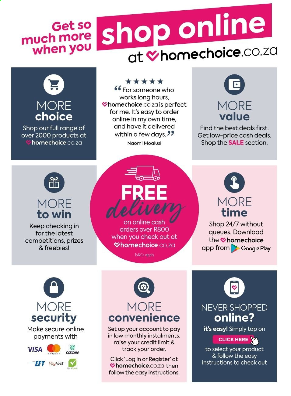 HomeChoice specials - 01/08/2021 - 30/09/2021. Page 133