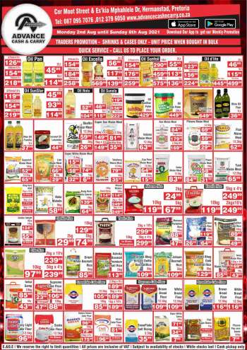 Advance Cash & Carry catalogue  - 08.02.2021 - 08.08.2021.