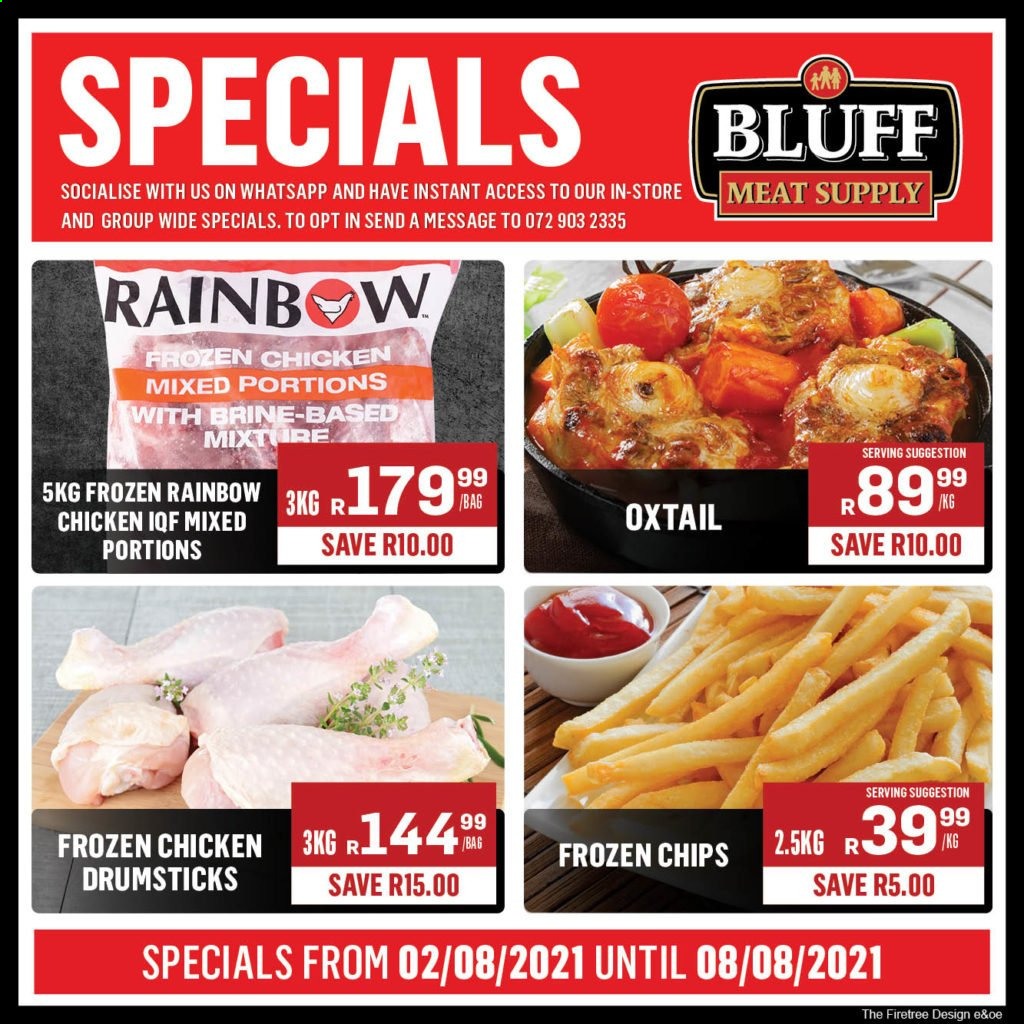 Bluff Meat Supply specials - 02/08/2021 - 08/08/2021. Page 1