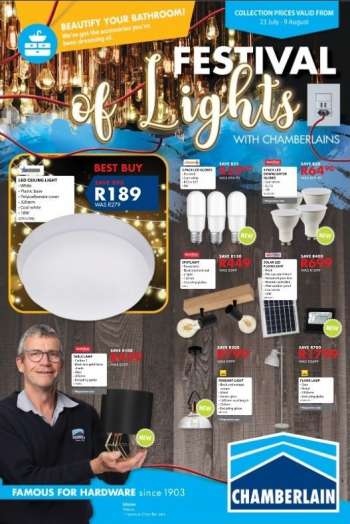 Chamberlain catalogue  - 07.23.2021 - 08.09.2021.
