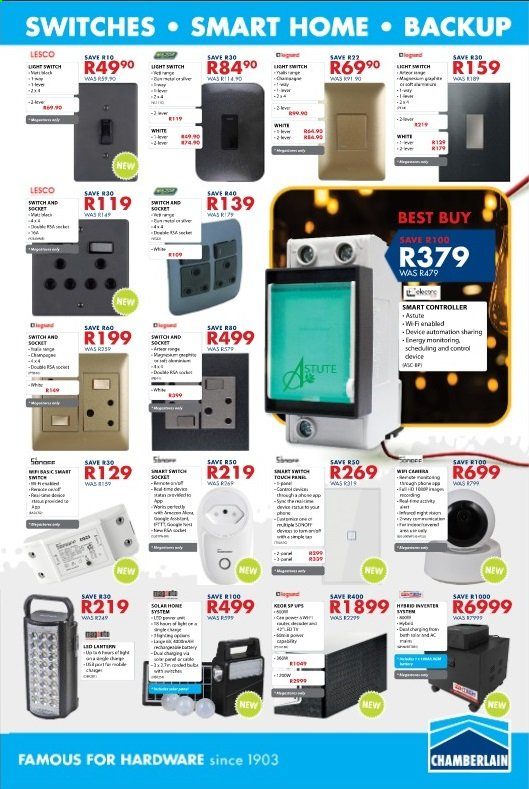 Chamberlain specials - 23/07/2021 - 09/08/2021. Page 7