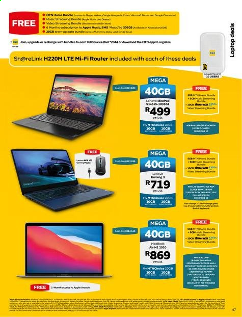 MTN specials - 01/08/2021 - 31/08/2021. Page 47