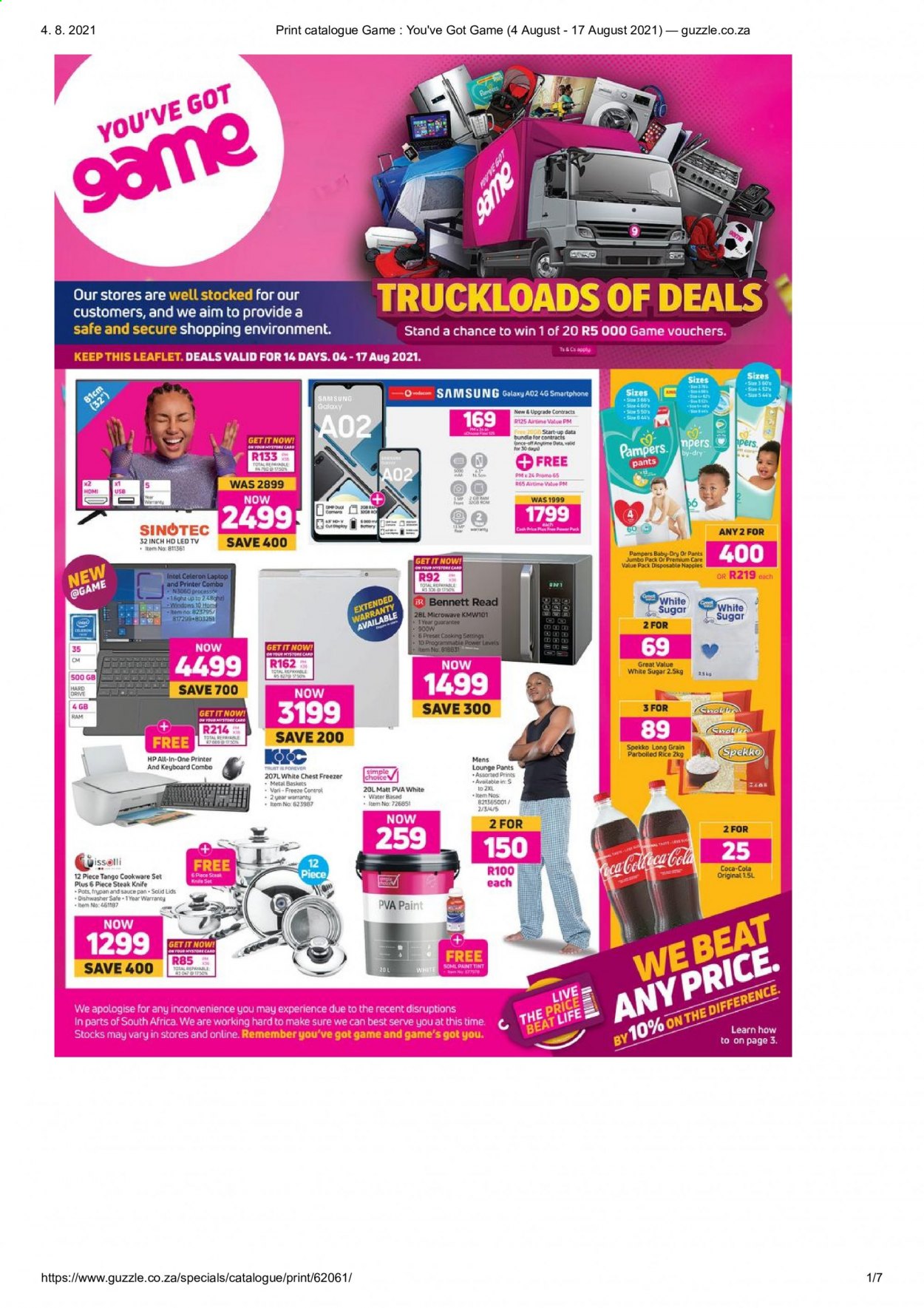 Game specials - 04/08/2021 - 17/08/2021. Page 1